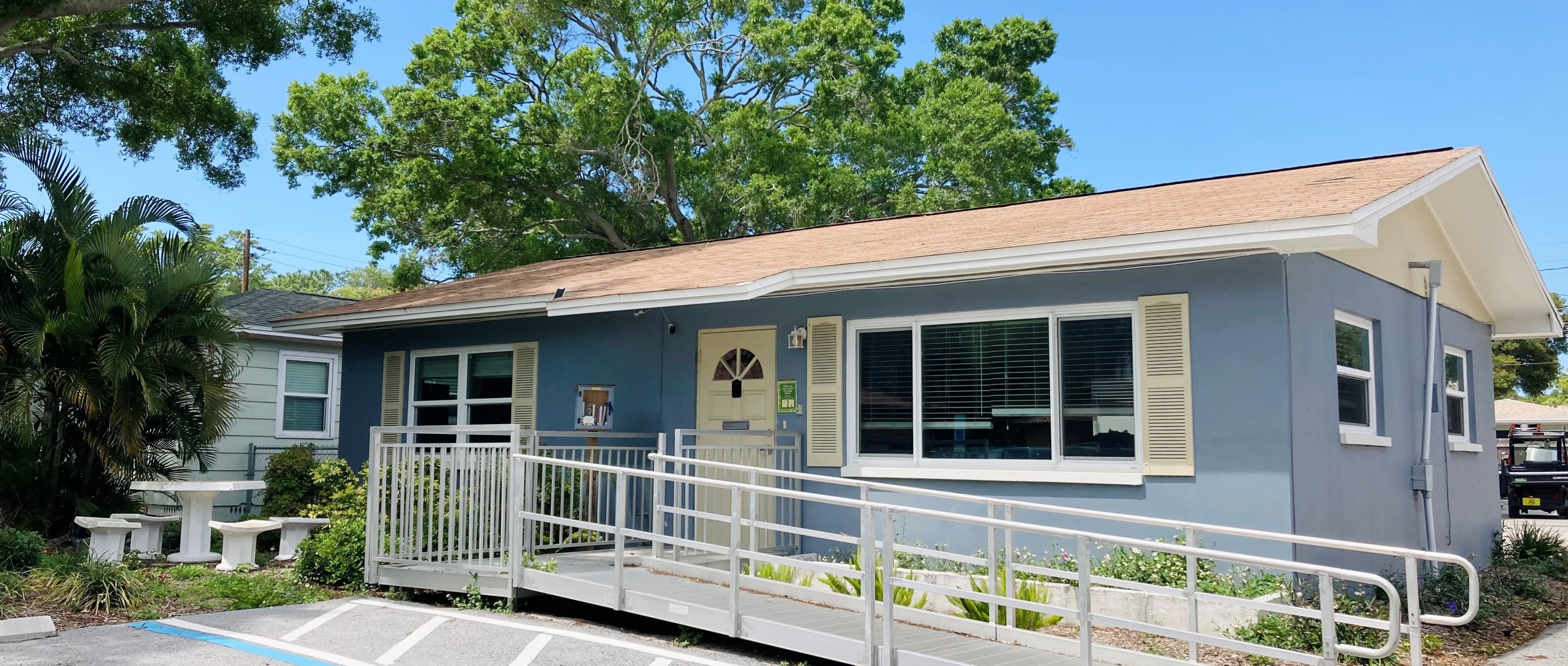 the blue clinics house